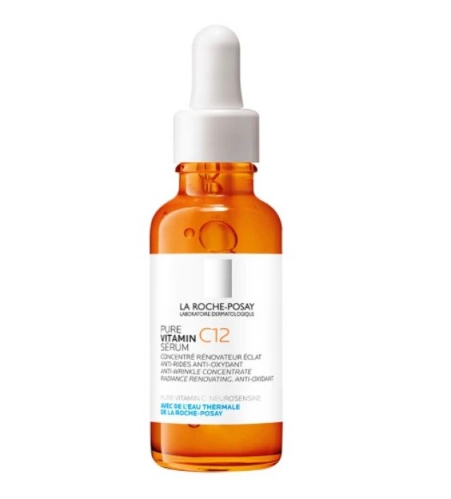 La Roche Posay Pure Vitamin C12 Serum, Αντιρυτιδικός Ορός και Αντιοξειδωτικός Ορός για Λάμψη 30ml
