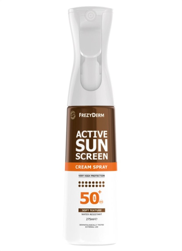 Frezyderm Active Αντηλιακή Κρέμα σε Spray SPF50+ 275ml