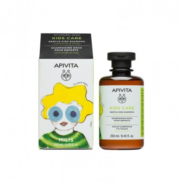 APIVITA KIDS SHAMPOO ΧΑΜΟΜΗΛΙ ΚΑΙ ΜΕΛΙ 250ML