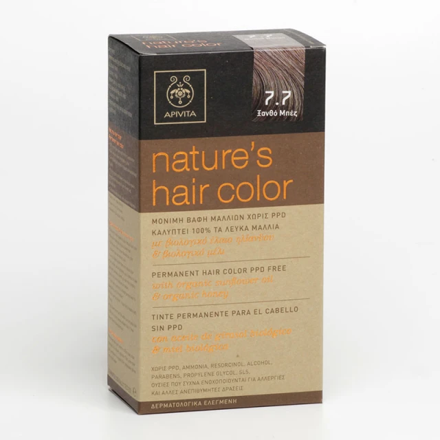 APIVITA NATURES HAIR COLOR 7.7