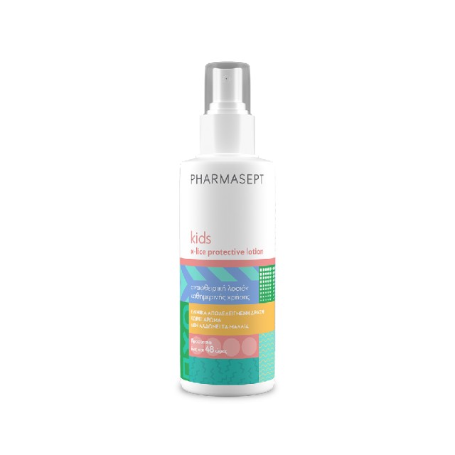 Pharmasept Kids X-Lice Protective Lotion Προληπτική Αντιφθειρική Λοσιόν 100ml