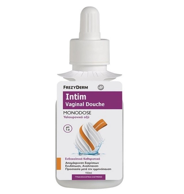 Frezyderm Intim Vaginal Douche Monodose Ενδοκολπικό Καθαριστικό με Υαλουρονικό Οξύ, 150ml